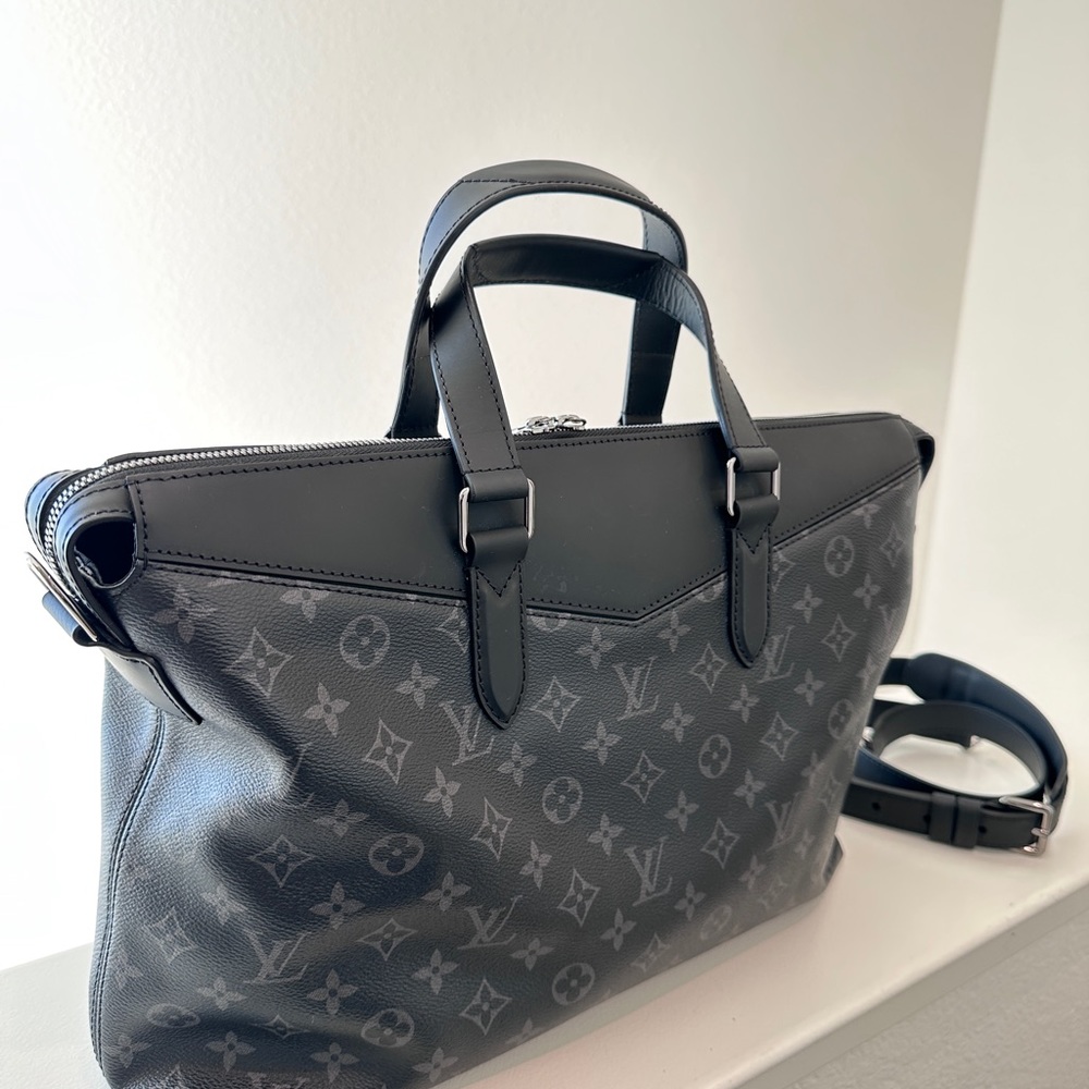 Louis Vuitton Briefcase Explorer Monogram Eclipse
